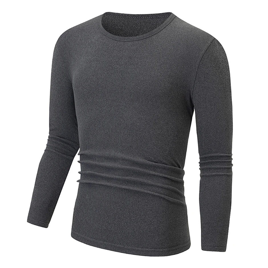 Men's Stretch Thermal Long Sleeve Base Layer