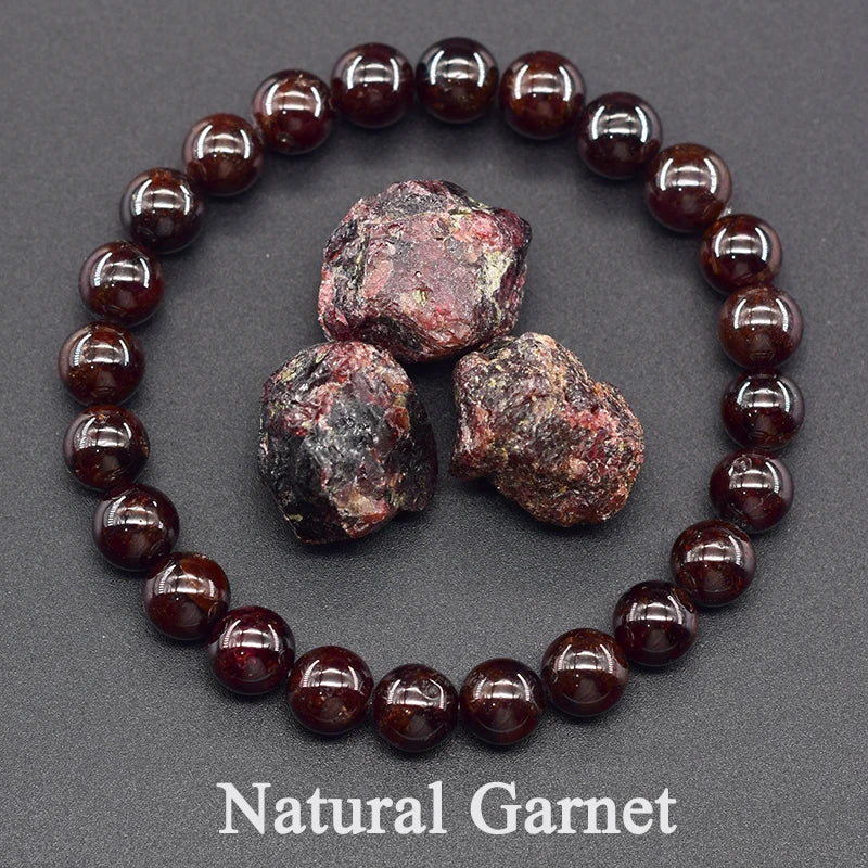 Indian Agate Bead Bracelet for Women – Natural Colorful Crystal Stone Strand Bracelet, Energy-Inspired Yoga Jewelry Gift