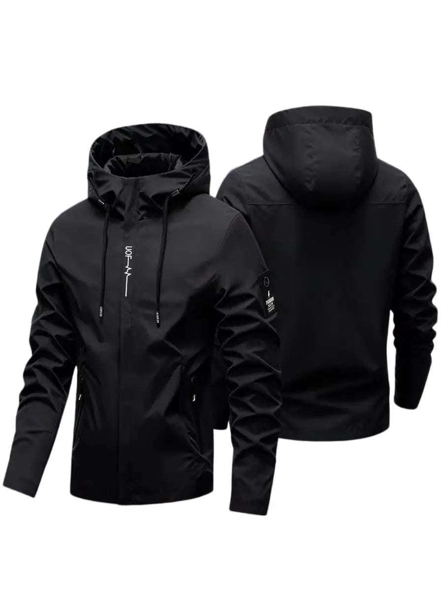 Men's Hooded Softshell Outdoor Jacket