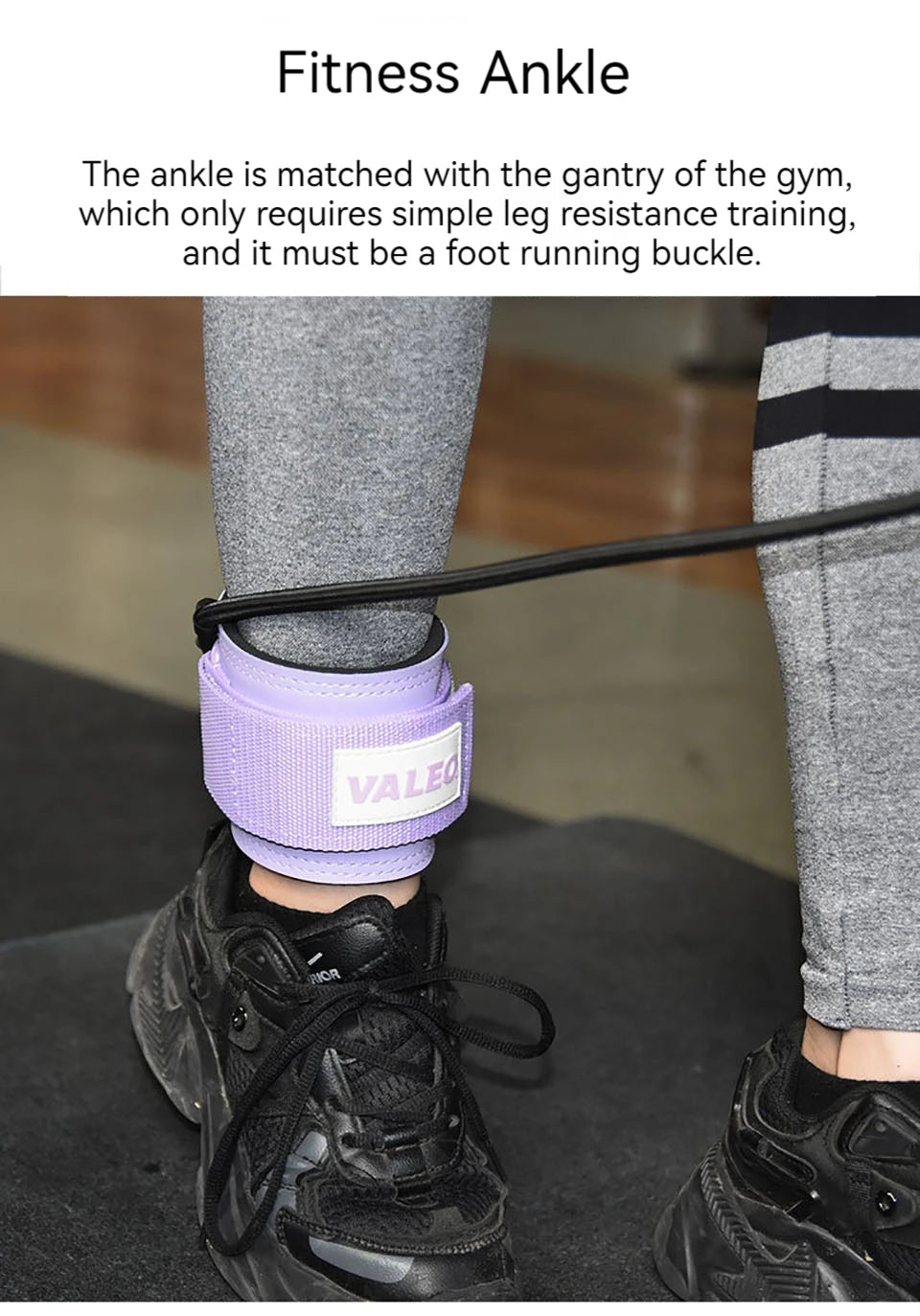 LOOGDEEL Padded Ankle Strap Cuff