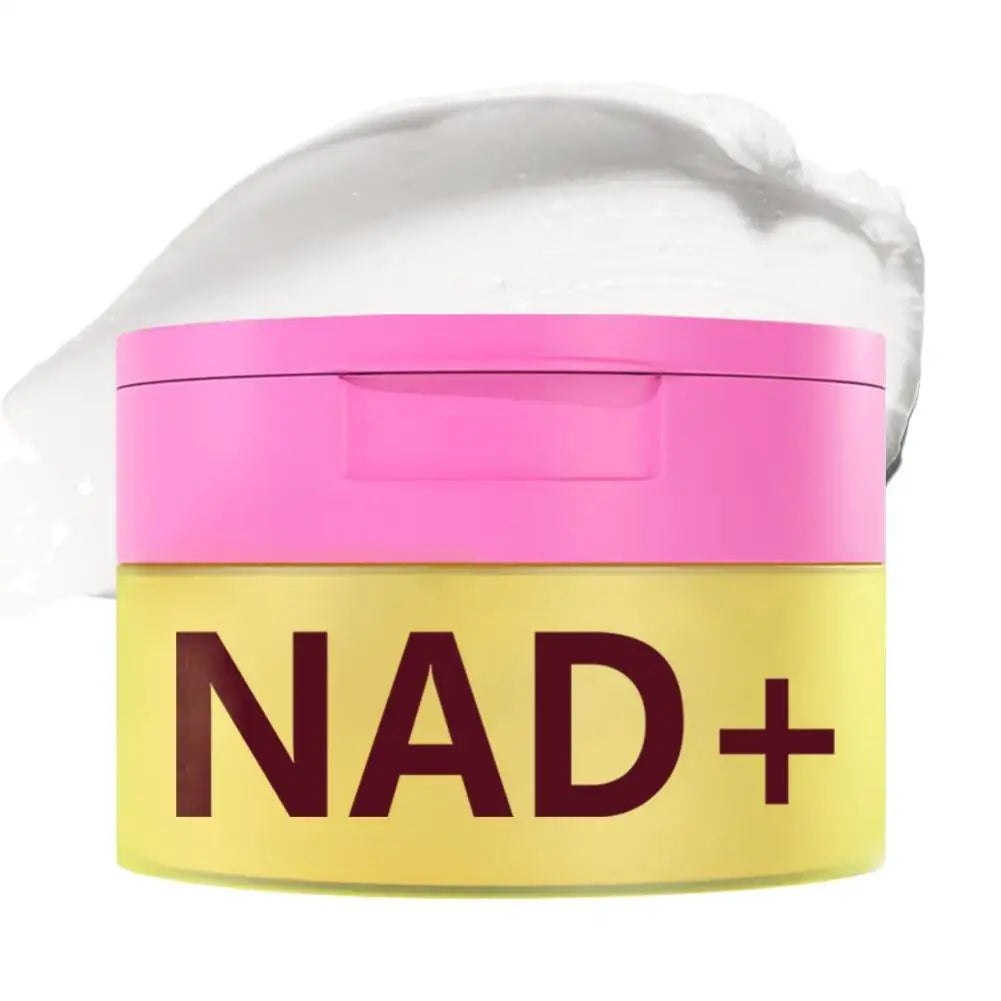 Premium NAD+ Anti-Aging Skincare Kit – Rejuvenating Cream & 100pcs Centella Asiatica Polishing Pads for All Skin Types