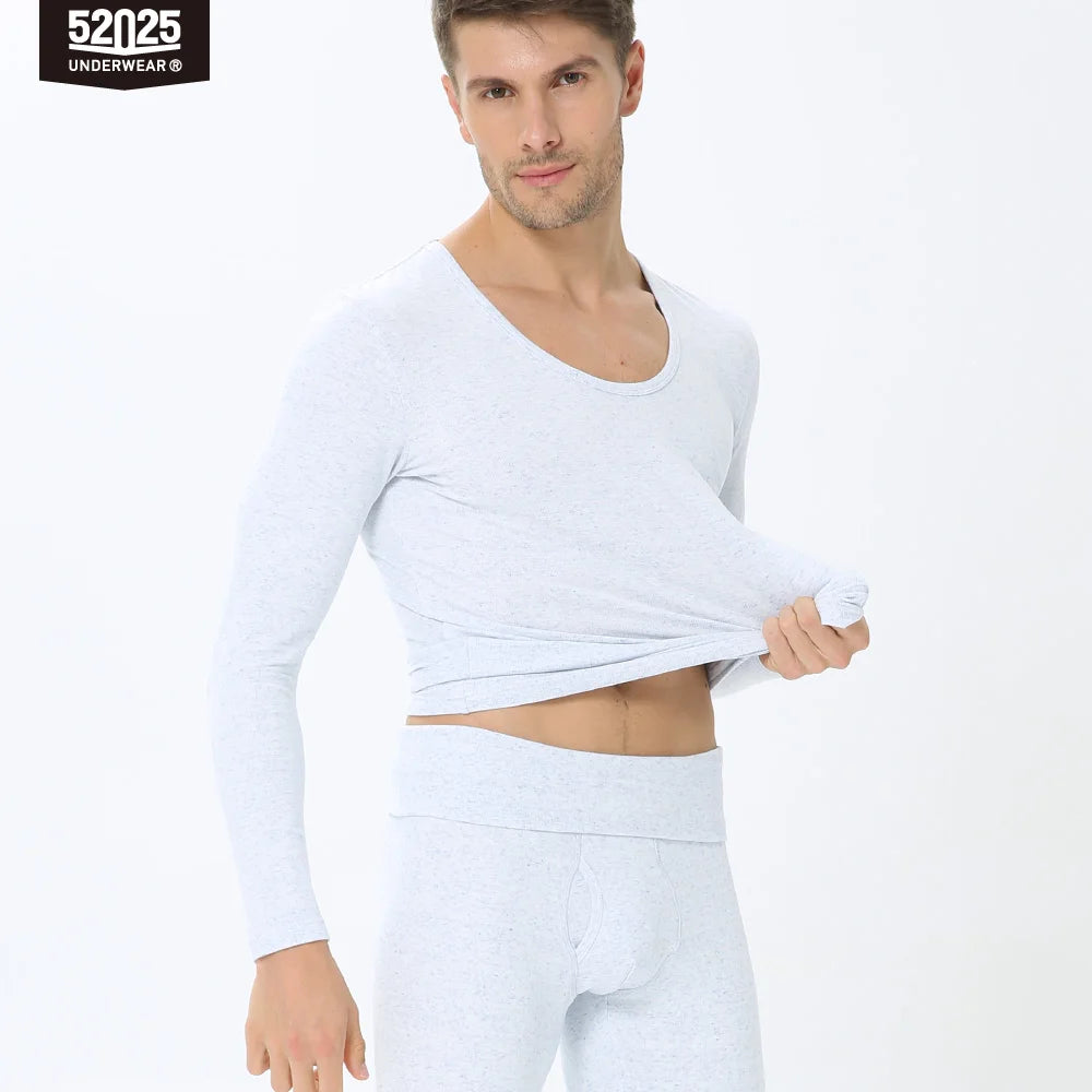 Unisex Soft Cotton Blend Thermal Underwear Set