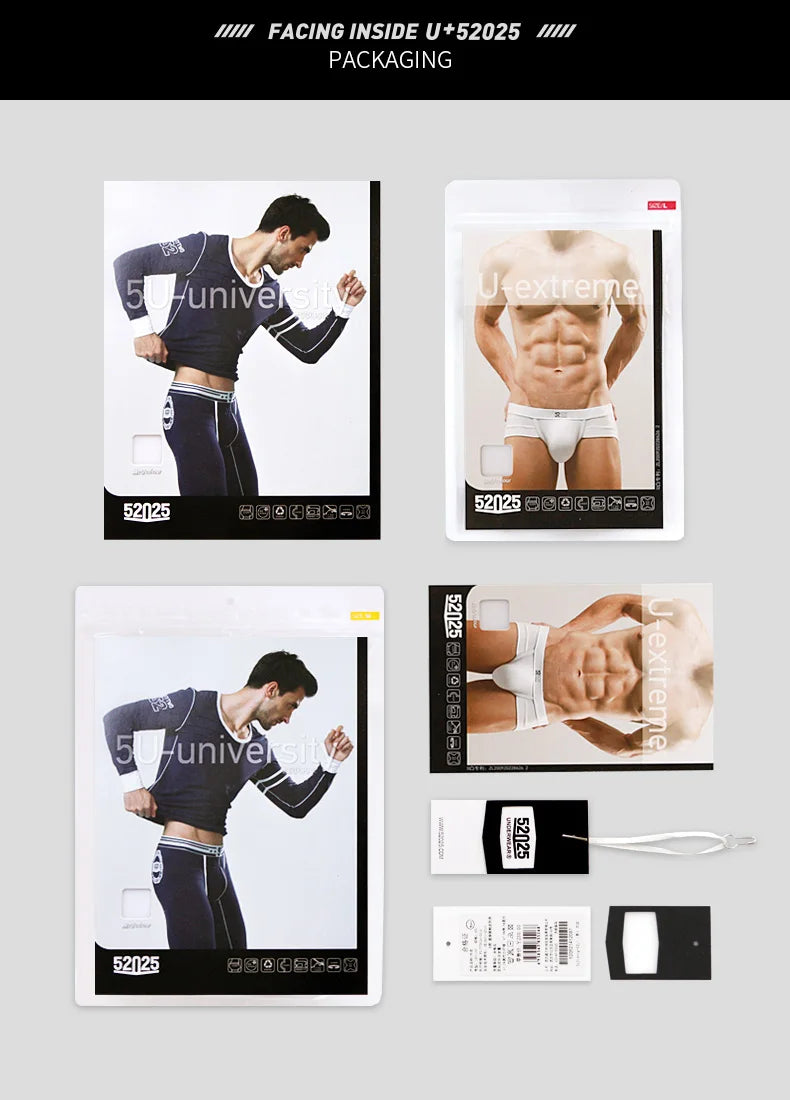 Unisex Soft Cotton Blend Thermal Underwear Set