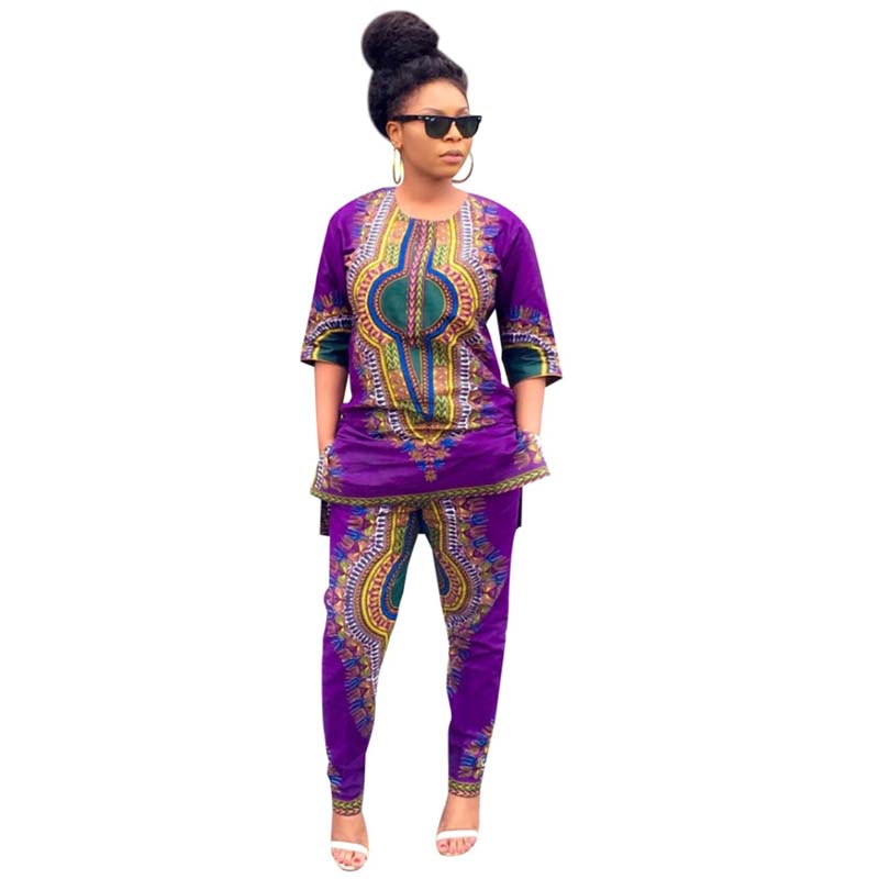 African Print Two-Piece Set