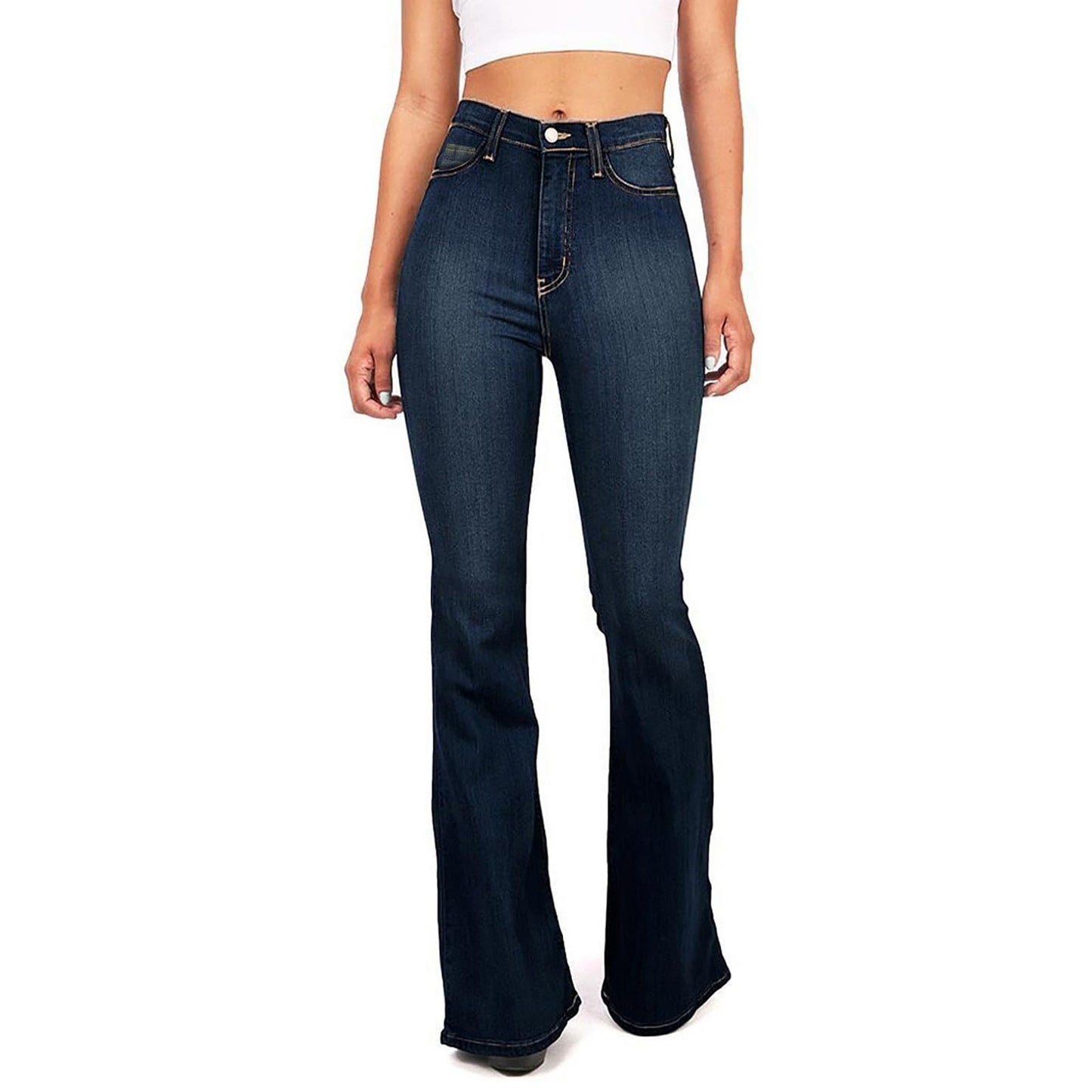 High-Waist Y2K Flare Jeans 👖✨